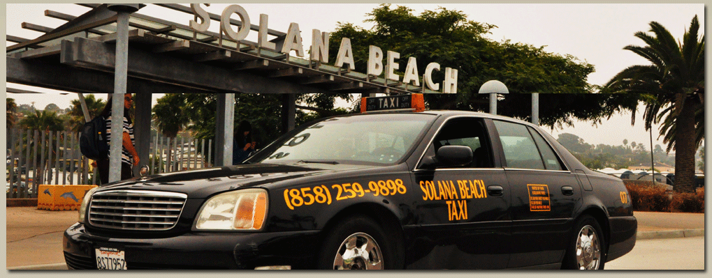 Solana Beach Train Station Taxi